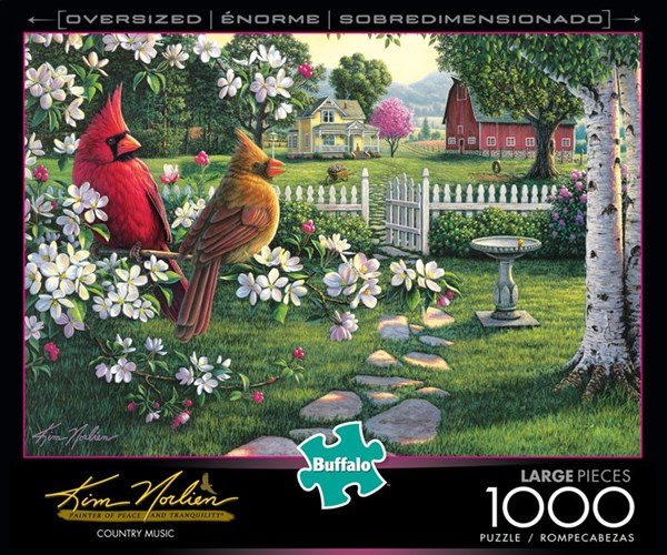 Buffalo Games (11545) - "Country Music" - 1000 Teile Puzzle