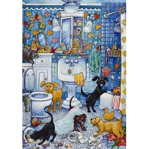 Anatolian (PER3299) - "More Bathroom Pups" - 260 Teile Puzzle