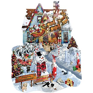 SunsOut (95539) - Lori Schory: "Christmas At Our House" - 1000 Teile Puzzle