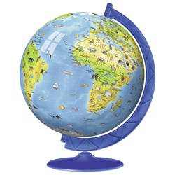 Ravensburger (12338) - "Children's Globe" - 180 Teile Puzzle