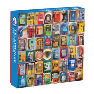 Chronicle Books / Galison - "Telefone" - 500 Teile Puzzle