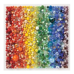 Chronicle Books / Galison (9780735351219) - "Regenbogenfarbene Murmeln" - 500 Teile Puzzle