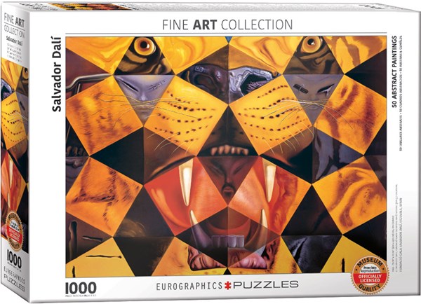 Eurographics (6000-0843) - Salvador Dali: "50 abstrakte Bilder" - 1000 Teile Puzzle