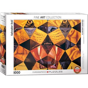 Eurographics (6000-0843) - Salvador Dali: "50 abstrakte Bilder" - 1000 Teile Puzzle