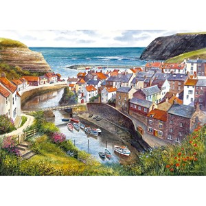 Gibsons (G713) - Terry Harrison: "Staithes" - 1000 Teile Puzzle