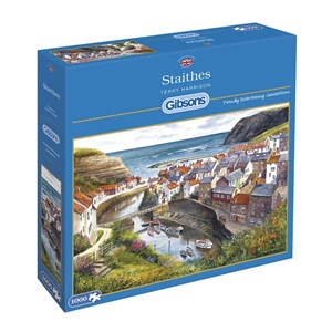 Gibsons (G713) - Terry Harrison: "Staithes" - 1000 Teile Puzzle