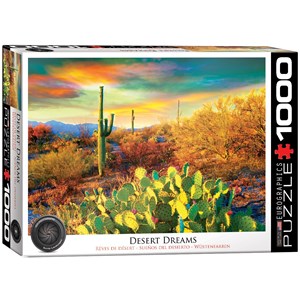 Eurographics (6000-0690) - "Wüstenträume" - 1000 Teile Puzzle