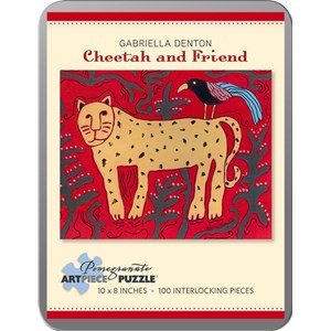 Pomegranate (AA797) - Tom Thomson: "Der Gepard und seine Freunde" - 100 Teile Puzzle