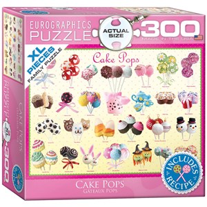 Eurographics (8300-0518) - "Cake Pops" - 300 Teile Puzzle