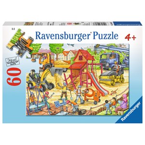 Ravensburger (09623) - "Building a Playground" - 60 Teile Puzzle