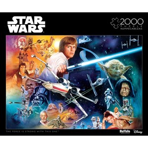 Buffalo Games (2063) - "Star Wars™: "The Force is Strong with This One"" - 2000 Teile Puzzle