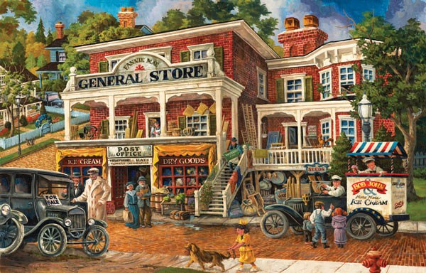 SunsOut (56073) - Tom Antonishak: "Fannie Mae's General Store" - 1000 Teile Puzzle