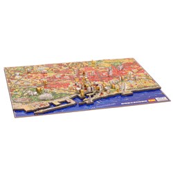 4D Cityscape (40050) - "Barcelona, Spain" - 1100 Teile Puzzle
