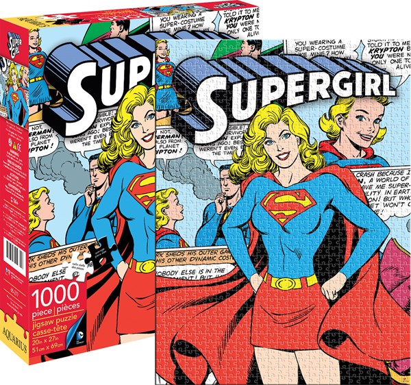 Aquarius (65277) - "DC Comics Super Girl" - 1000 Teile Puzzle