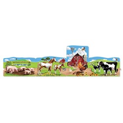 Melissa and Doug (8912) - "Farm" - 24 Teile Puzzle