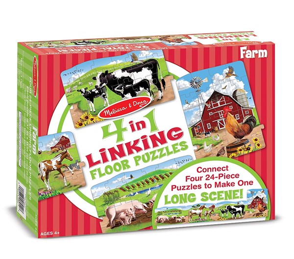 Melissa and Doug (8912) - "Farm" - 24 Teile Puzzle