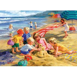 Eurographics (8300-0449) - Corinne Hartley: "Spaß in der Sonne" - 300 Teile Puzzle