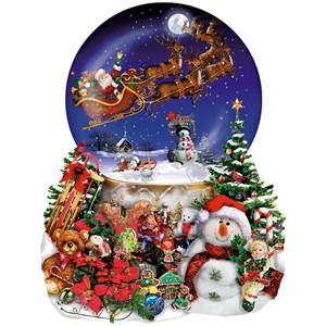 SunsOut (95302) - Lori Schory: "Santa's Snowy Ride" - 1000 Teile Puzzle