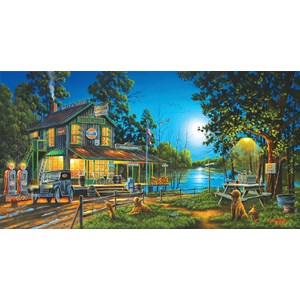SunsOut (51310) - Geno Peoples: "Dixie Hollow General Store" - 1000 Teile Puzzle