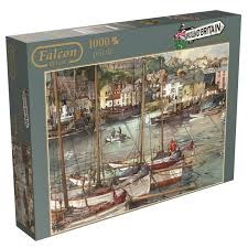 Falcon (11073) - "Die Stadt am Hafen" - 1000 Teile Puzzle