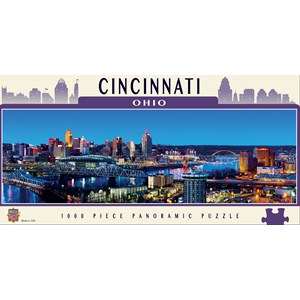 MasterPieces (71587) - James Blakeway: "Cincinnati" - 1000 Teile Puzzle