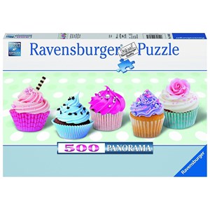Ravensburger (14803) - "Sugary Sweet Cupcakes" - 500 Teile Puzzle