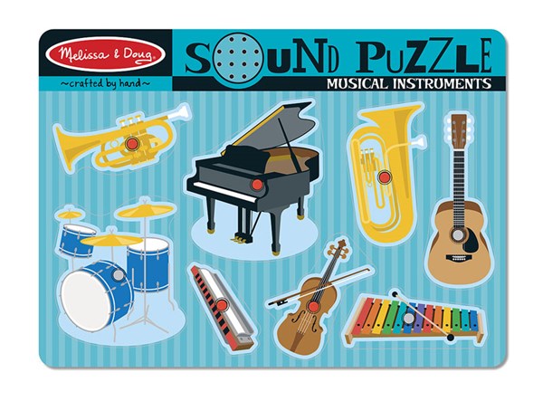 Melissa and Doug (732) - "Musical Instruments" - 8 Teile Puzzle