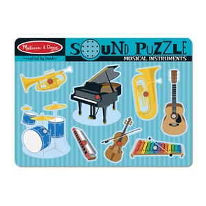 Melissa and Doug (732) - "Musical Instruments" - 8 Teile Puzzle