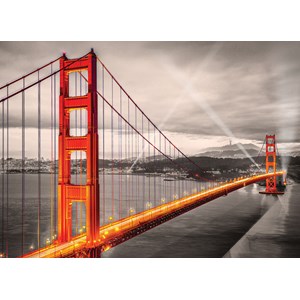 Eurographics (6000-0663) - "San Francisco Golden Gate Bridge" - 1000 Teile Puzzle
