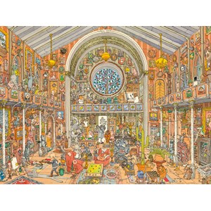 Heye (29794) - "Im Kuriositäten-Kabinett" - 1500 Teile Puzzle