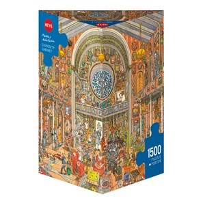 Heye (29794) - "Im Kuriositäten-Kabinett" - 1500 Teile Puzzle