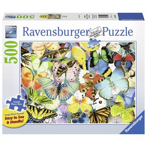 Ravensburger (14919) - "Butterflies" - 500 Teile Puzzle
