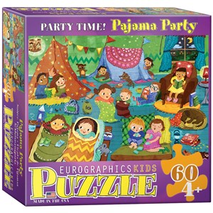 Eurographics (6060-0471) - "Pajama Party" - 60 Teile Puzzle