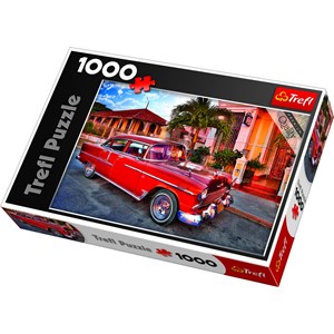 Trefl (103540) - "Chevrolet Bel Air Oldtimer, Cuba" - 1000 Teile Puzzle