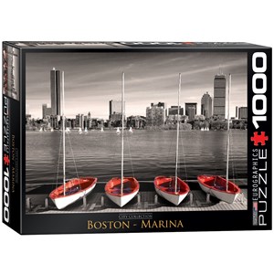 Eurographics (6000-0661) - "Boston Marina" - 1000 Teile Puzzle