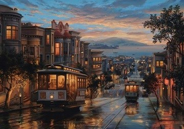 Anatolian (PER4531) - "Cable Car Heaven" - 1500 Teile Puzzle
