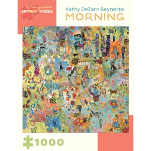 Pomegranate (AA901) - Kathy DeZarn Beynette: "Morning" - 1000 Teile Puzzle