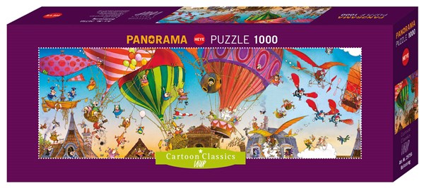 Heye (29756) - Jean-Jacques Loup: "Phantasievolle Flugobjekte" - 1000 Teile Puzzle