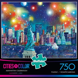 Buffalo Games (17111) - "Manhattan Celebration" - 750 Teile Puzzle