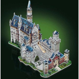 Wrebbit (W3D-2005) - "Schloss Neuschwanstein" - 890 Teile Puzzle