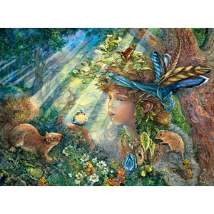 Buffalo Games (11727) - Josephine Wall: "Nature Boy (Glitter Edition)" - 1000 Teile Puzzle
