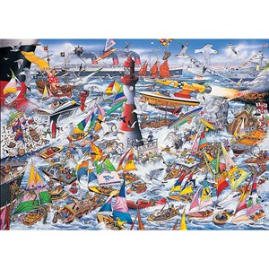 Gibsons (G591) - Mike Jupp: "I Love Boats" - 1000 Teile Puzzle