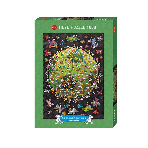 Heye (29359) - Guillermo Mordillo: "Fußball" - 1000 Teile Puzzle