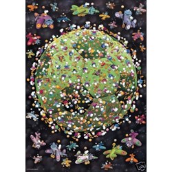 Heye (29359) - Guillermo Mordillo: "Fußball" - 1000 Teile Puzzle