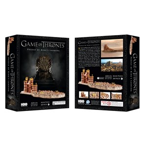 4D Cityscape (51003) - "3D Game of Thrones: Kings Landing" - 260 Teile Puzzle