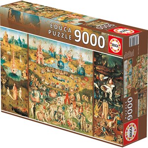 Educa (14831) - Jerome Bosch: "Der Garten der Lüste" - 9000 Teile Puzzle