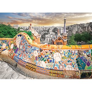 Eurographics (6000-0768) - "Barcelona, Park Guell" - 1000 Teile Puzzle