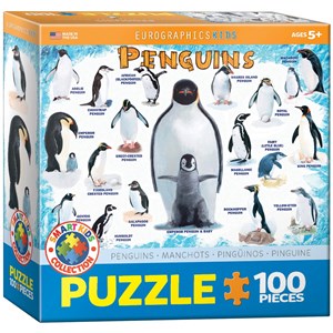 Eurographics (6100-0044) - "Pinguine" - 100 Teile Puzzle
