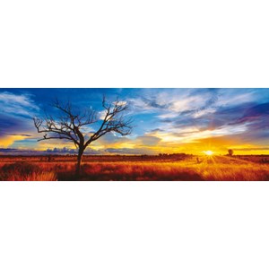 Schmidt Spiele (59287) - Mark Gray: "Desert Oak at Sunset, Northern Territory, Australia" - 1000 Teile Puzzle