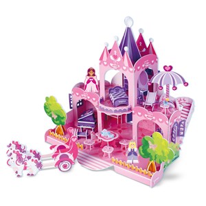 Melissa and Doug (9462) - "Pink Palace" - 100 Teile Puzzle